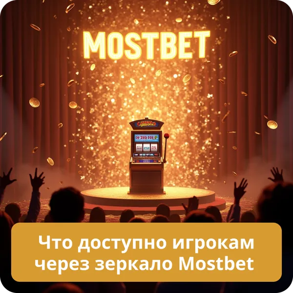 Что доступно игрокам через зеркало Mostbet